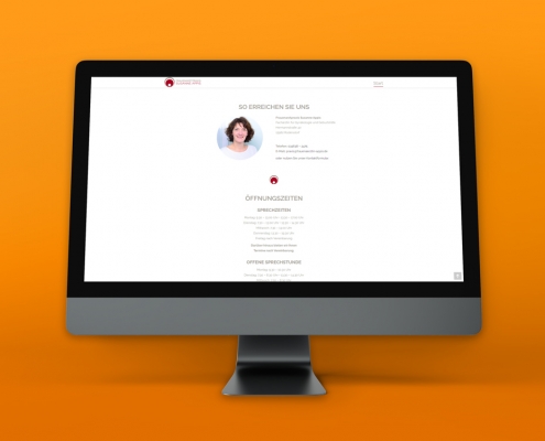 Webseiten-Gestaltung für Praxis "Appis"