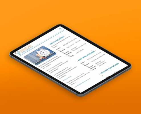 Entwurf & Design einer Internetseite für Praxis "Stadelmann"